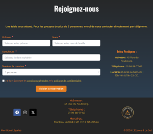 projet d'un site pour l'Ecorce et le Sel